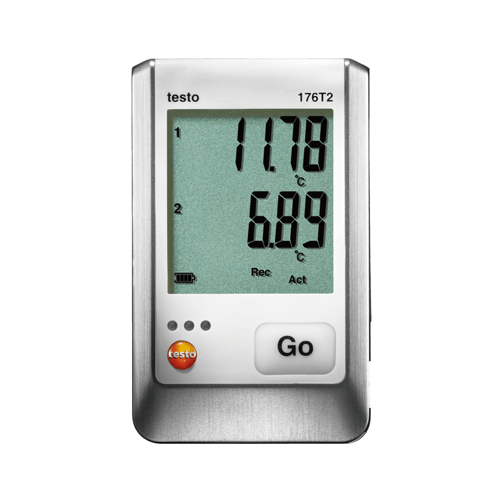 testo 176T2_freigestellt Data logger temperature | 2-channels | Pt100 - Image 1