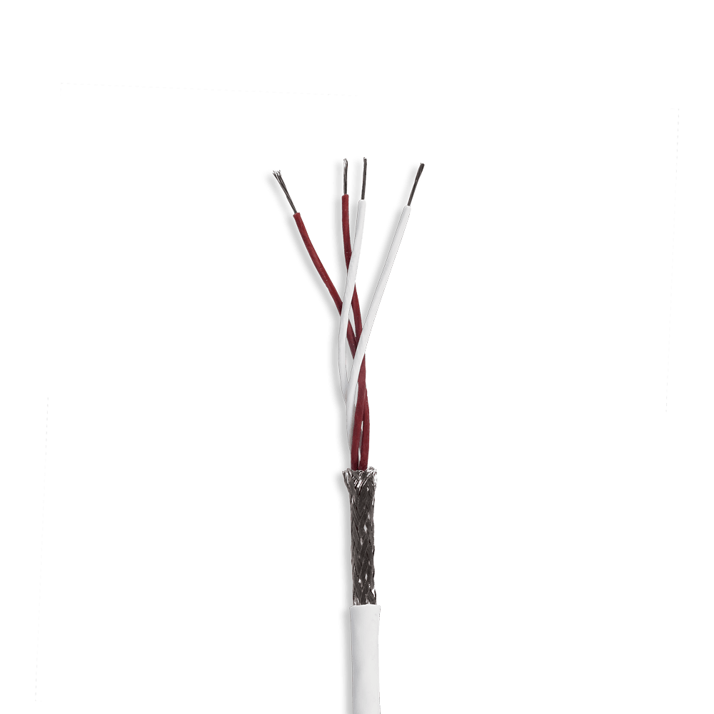 Teflon with shield | 4 x 26F-Cuvn | Ø3,1mm | +260°C - Image 1