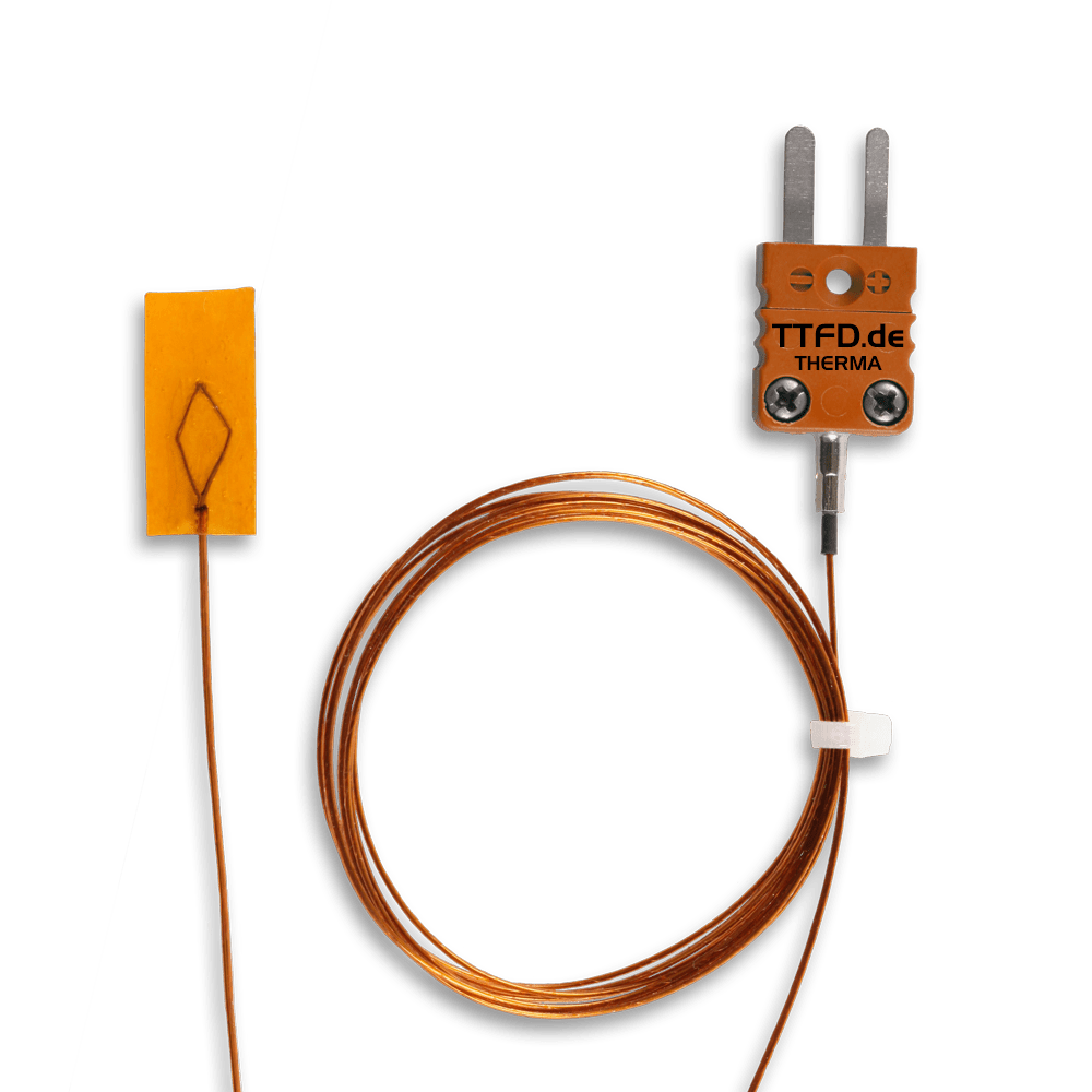 Selbst Klebe Thermoelement Kapton 2 Typ T