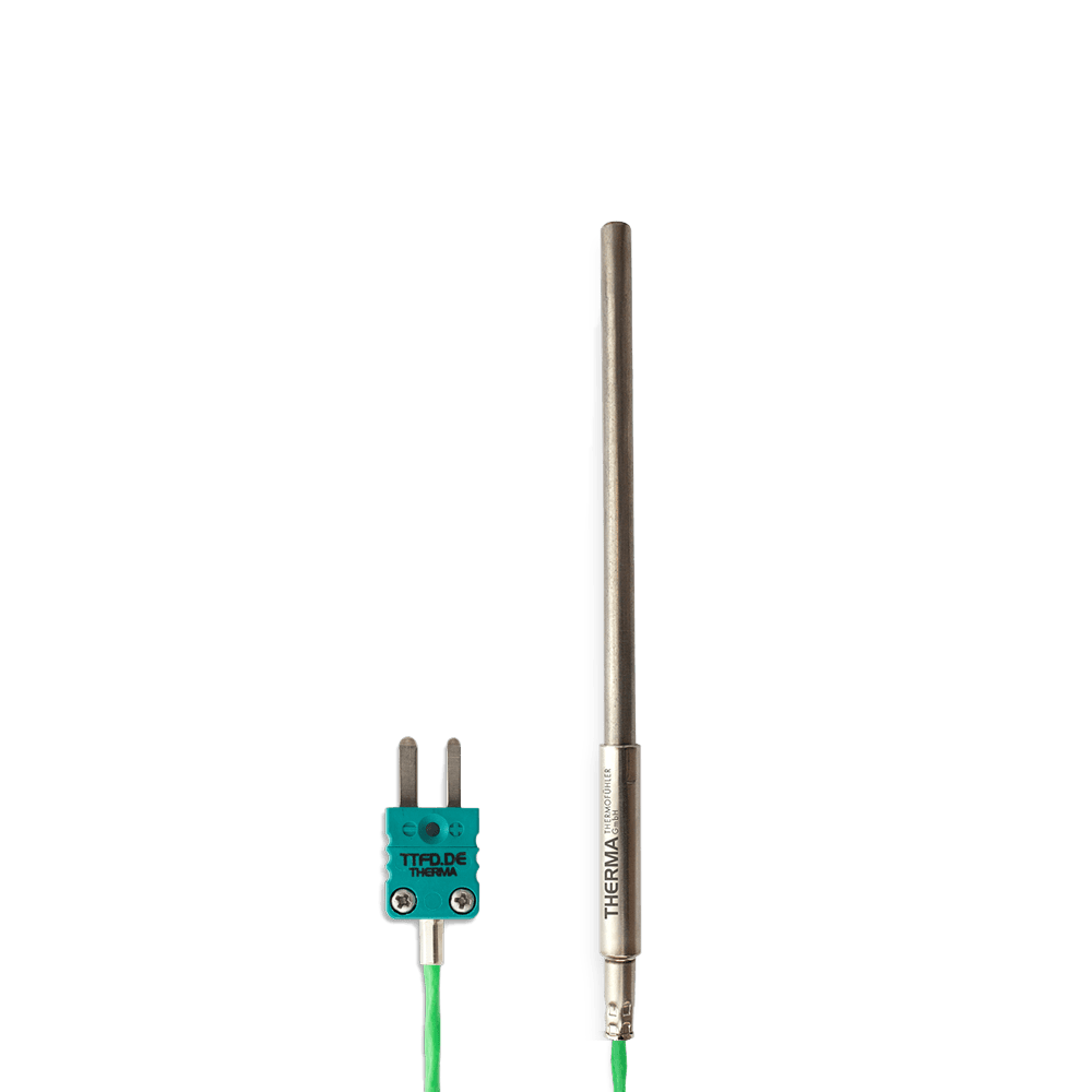 Sheathing thermocouple | Teflon | Type K | larger Ø 3mm - Image 1