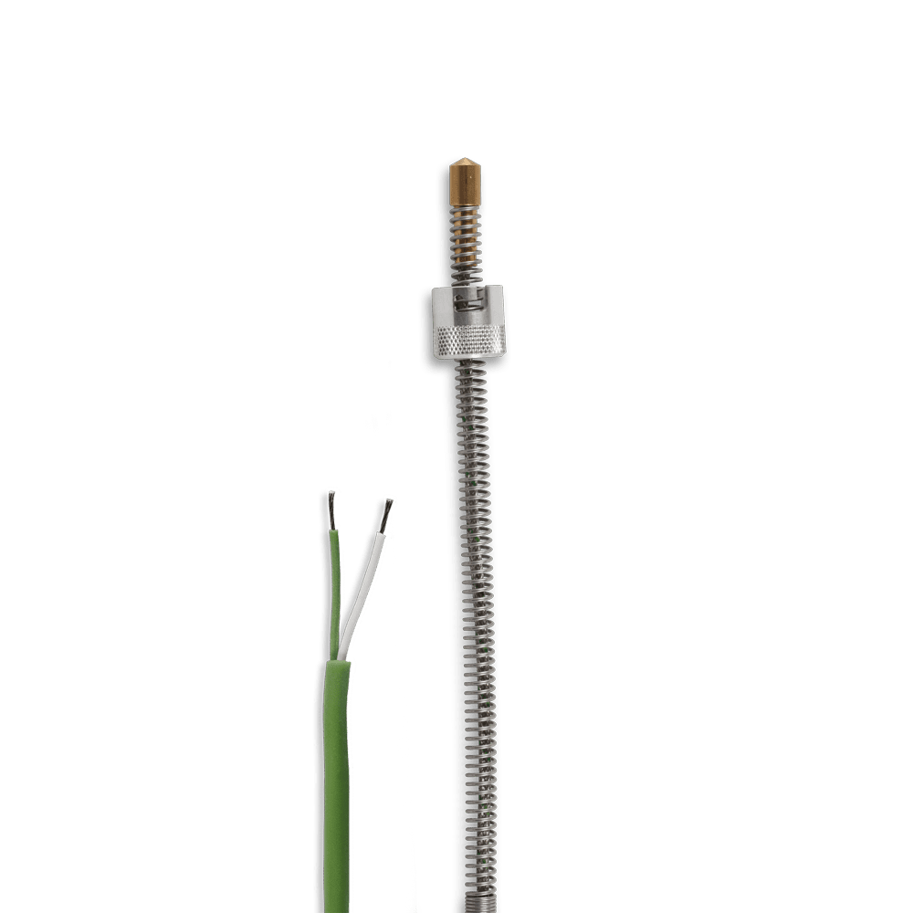einsteck-thermoelement-mit-thermoleitung-silikon Plug-in thermocouple | Silicone | Type K - Image 1
