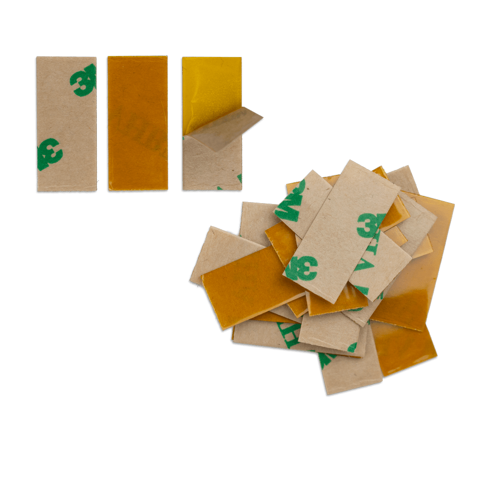 Adhesive foil | Kapton | 9.0 x 20 mm | Tmax +260 °C - Image 1