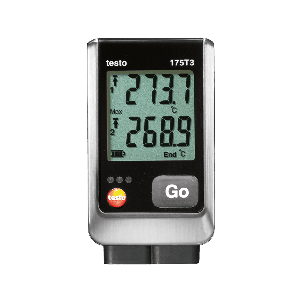 Data logger temperature | 2-channels | Type K, T - Image 1