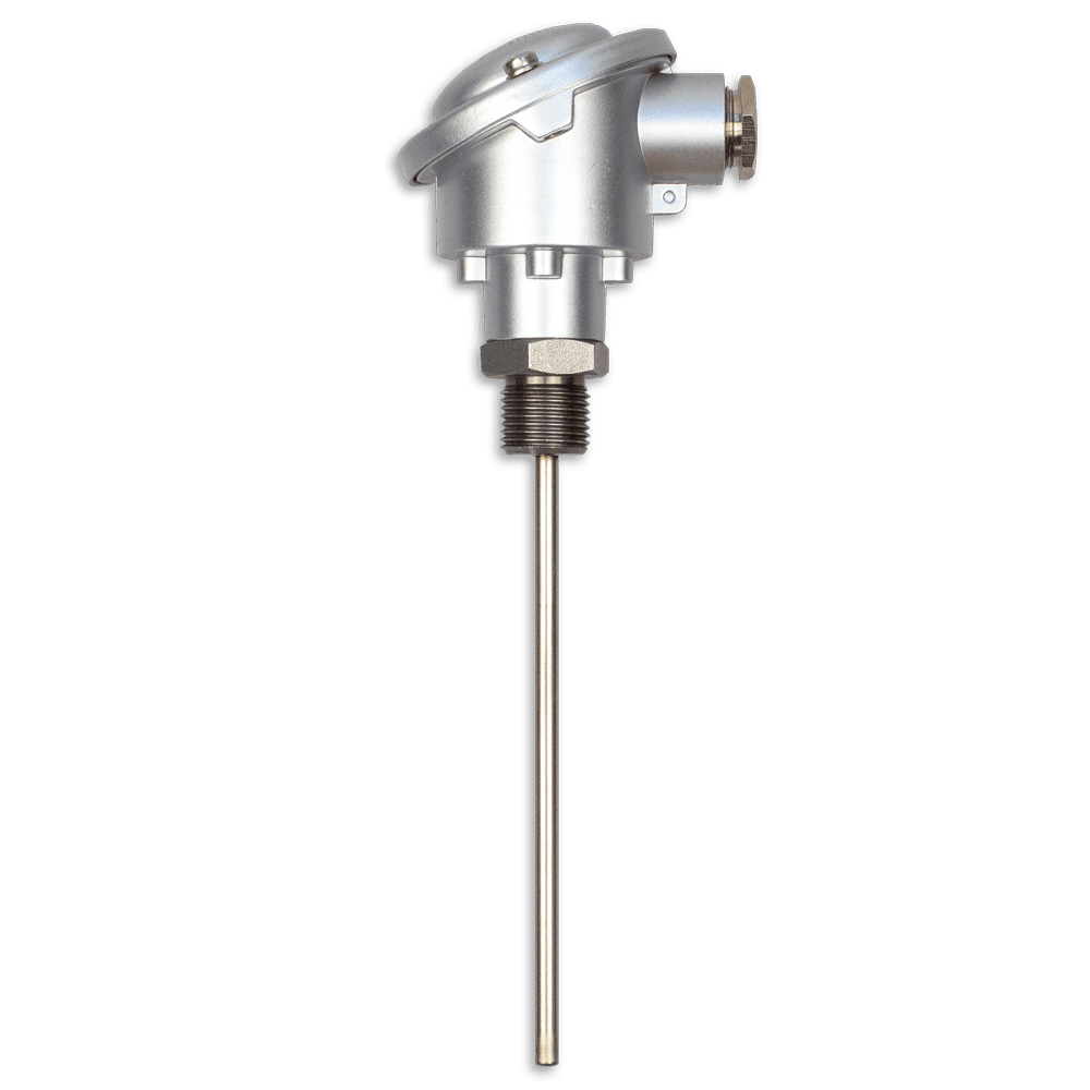 armatur-b-kopf G1/2"-Einschraub-Thermoelement | Anschlusskopf Form B | Typ K – Bild 1